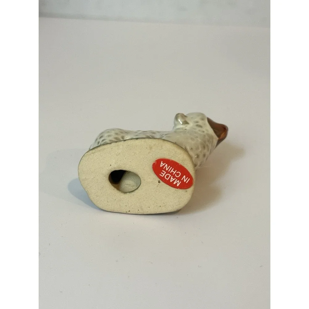 Vintage Ceramic Nativity Sheep Lamb Replacement Figure Christmas Decor 2